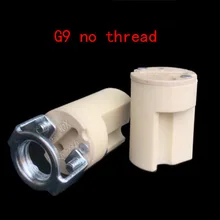 G9 лампа база керамика и фарфор Корпус стальная вешалка керамическая G9 держатель лампы m10 кронштейн для ламп розетка полная резьба и гладкая