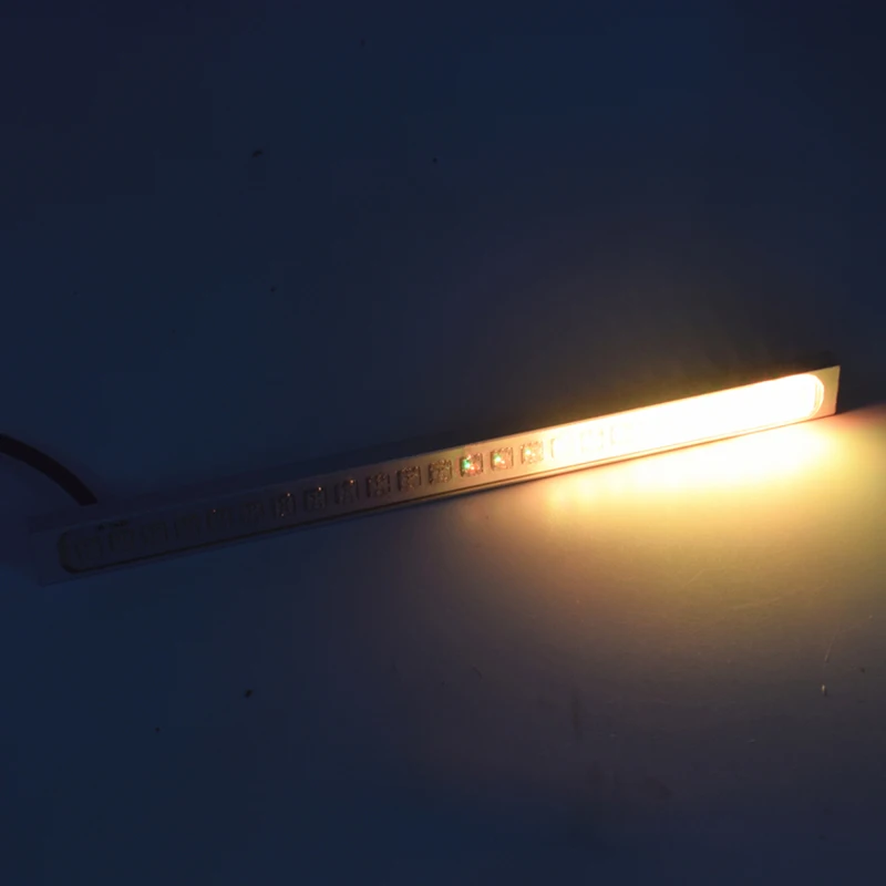 Красочные RGB 24LED номерные знаки огни поворотов вождения стоп-сигналы украшение для автомобильной фары автомобиля номерного знака свет