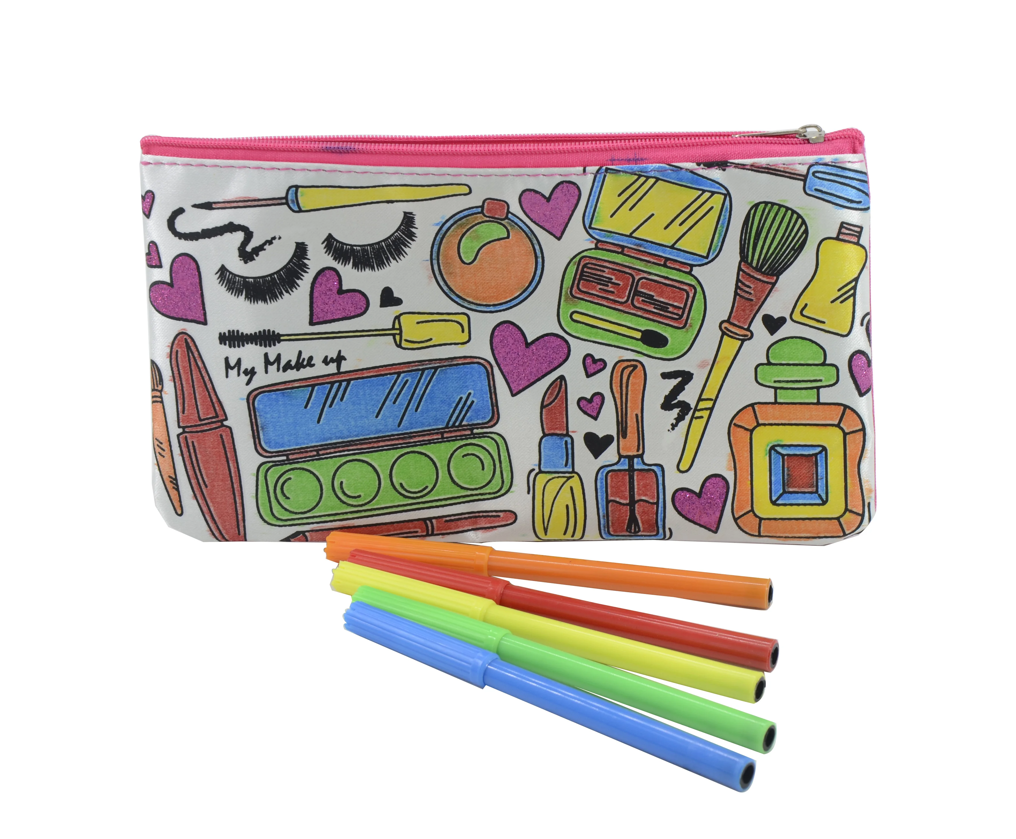 

Drawing toys-coloring bag for kids pencil case with Safe Watercolor pen Children Learning Educational Drawing Toys Set