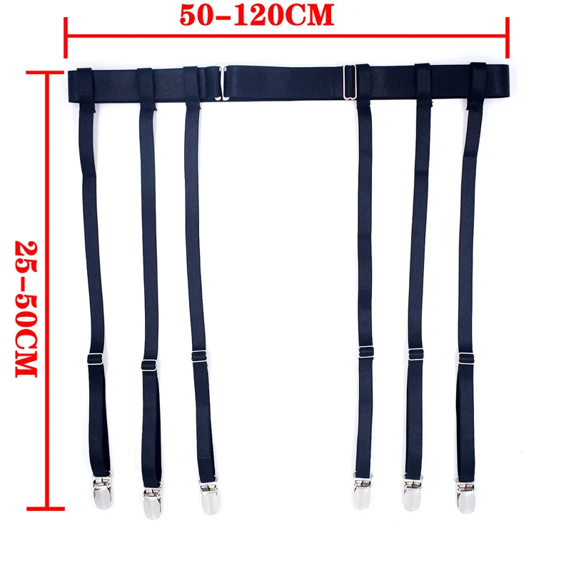 Satini Métal Clip Large Porte-jarretelles Ceinture Lingerie