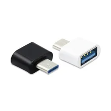 5 pces macho para fêmea tipo-c para usb otg conversor para flash drive mouse tipo-c macho para usb fêmea otg função