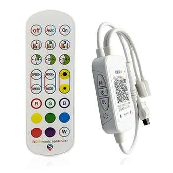 

DC5V 12V 24V RGB Led Wifi Controller RGBW RGBWW Bluetooth WiFi LED controller led strip Home