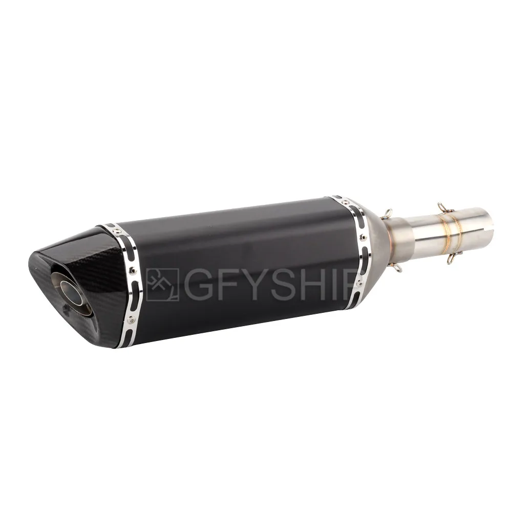 Для Honda Африка TWIN CRF1000L CRF1000L Африка TWIN побег скольжения на мотоцикл выхлопной глушитель выхлопных газов с соединительной трубы