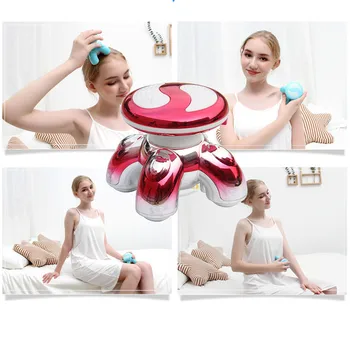 

Waterproof Electric Head Scalp Massager Wireless Portable Handheld Body Deep Tissue Kneading Vibration Device Health Care Y925