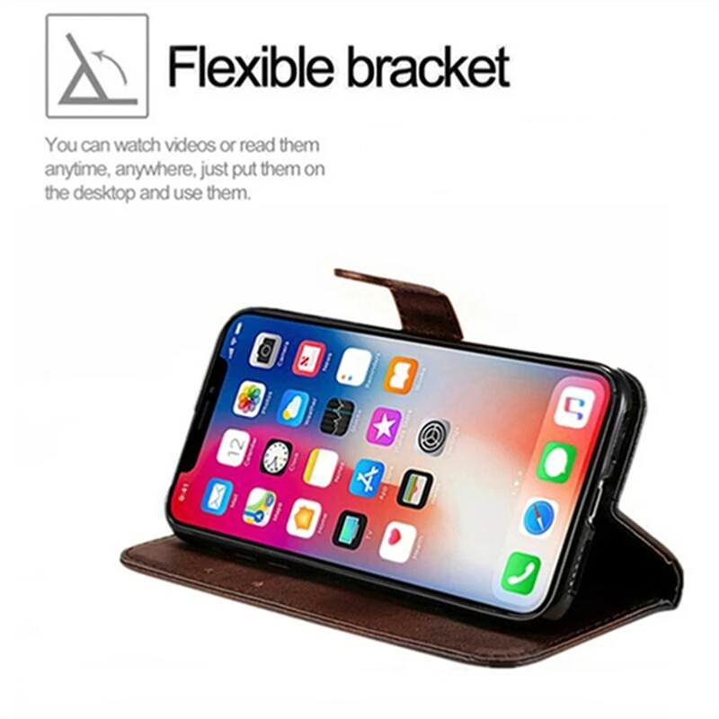 Leather Case For LG K10 LTE M2 F670 Q10 K420N K430 K430DS K10 2016 Wallet Flip Card Holder Stand Book Bag 360 Protection Cover