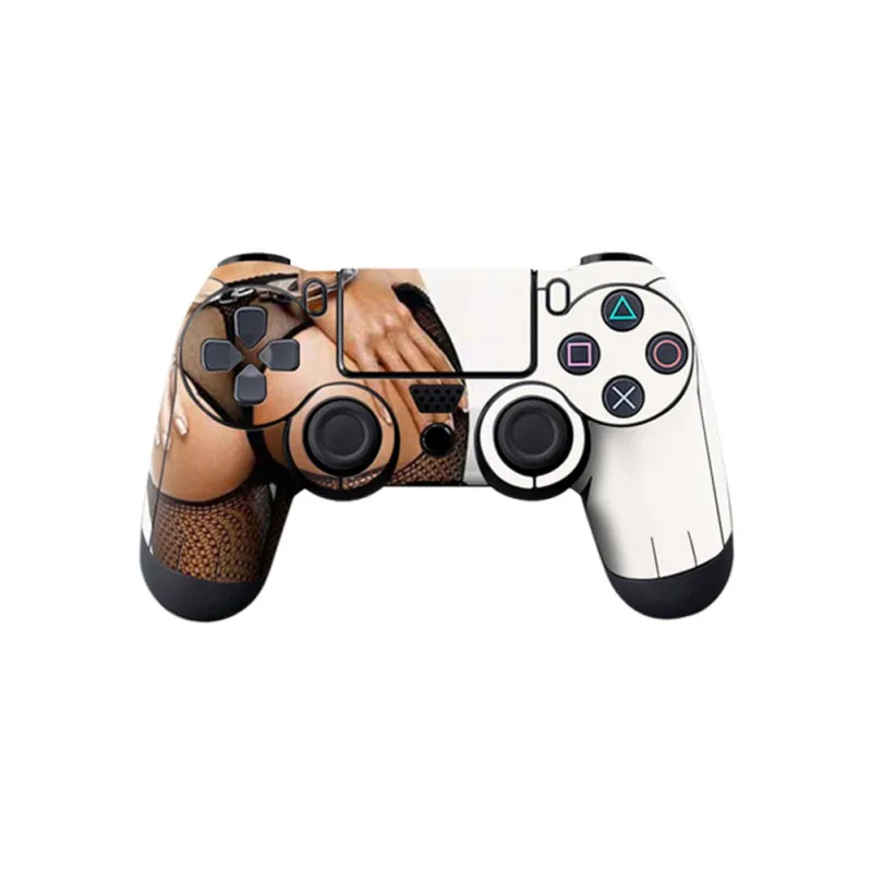 8 стиль Totem защитный чехол для SONY playstation 4 PS4 Dualshock 4 контроллер кожи - Цвет: G