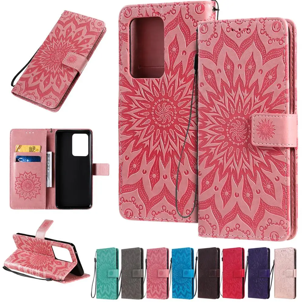For Samsung S20 S20 Plus S20 Ultra flip wallet style PU leather case 3D