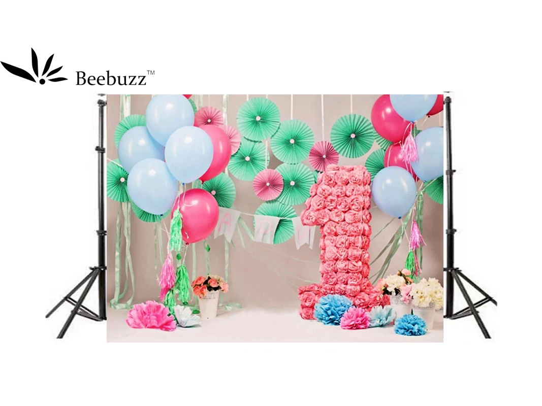 Beebuzz фото фон Детский День Рождения фотография Фон воздушный шар photophon день