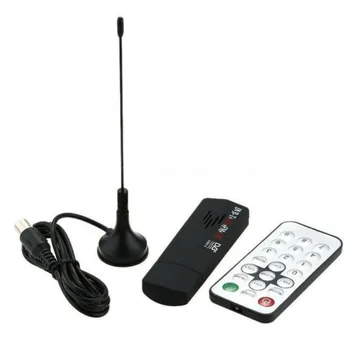 

New Professional USB2.0 Digital TV Tuner FM+DAB+DVB-T+SDR Dongle Receiver Stick Remote Controller