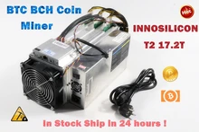 Usado innosilicon t2 17.2th/s com psu asic bitcoin btc bch mineiro melhor do que antminer s9 s9j s17 t17 whatsminer m3 m3x e10(China)
