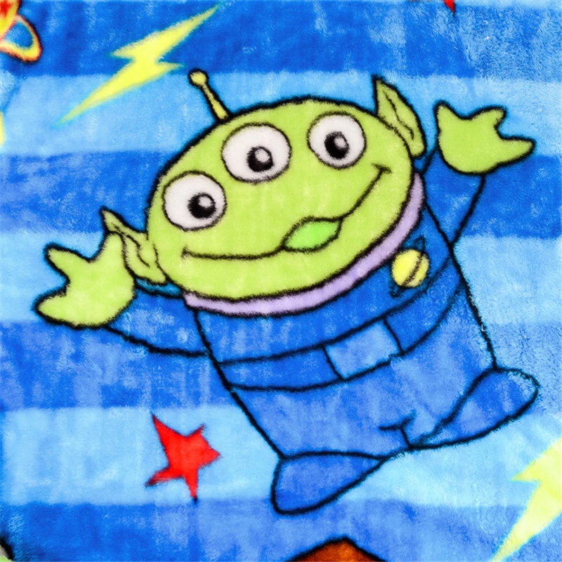 Disney Buzz Lightyear Raschel одеяло История игрушек путешествия Вуди бросок на диван удобный