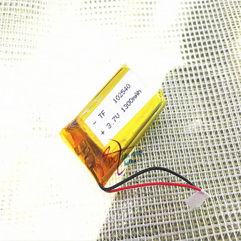 

102540 3.7V 1300mAh Rechargeable Li-Polymer Li-ion Battery For mp3 mp4 mp5 toys DVR GPS PDA Tools LED Ligts Lamps 982438 102541