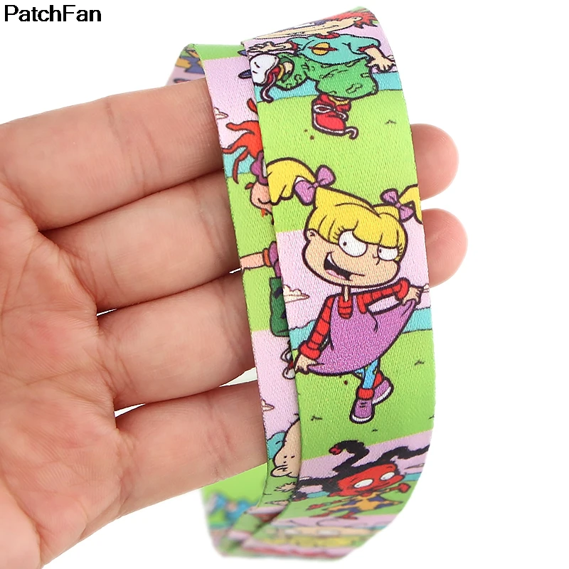 A2587 Patchfan мультфильм kawaii тег ремень шеи ремешки для безопасности отрыва для мобильного телефона USB ID бейдж держатель ключ для ребенка