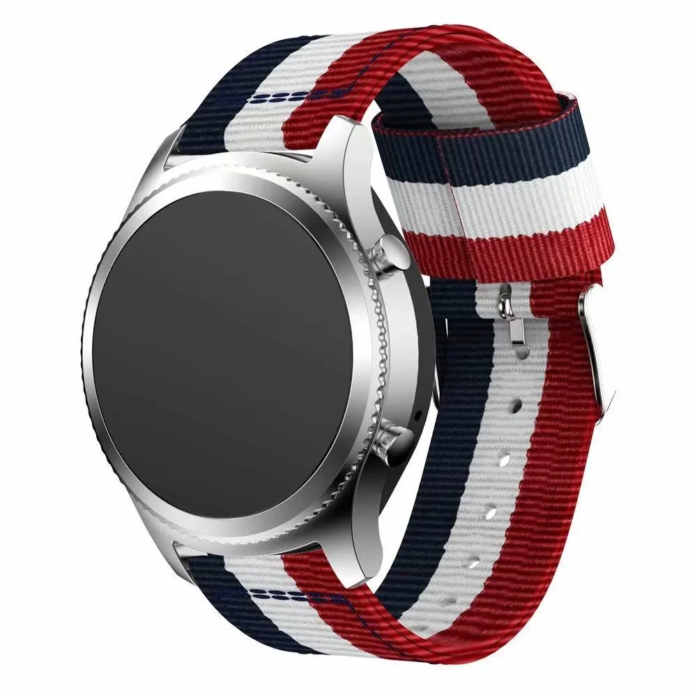 Durable Canvas Nylon Watchband – Versatile 20mm & 22mm Sizes