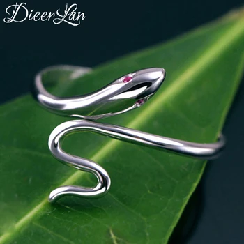 

Summer Beach Vacation 925 Sterling Silver Snake Ring For Women Boho Knuckle Rings Boho New Charming Jewelry