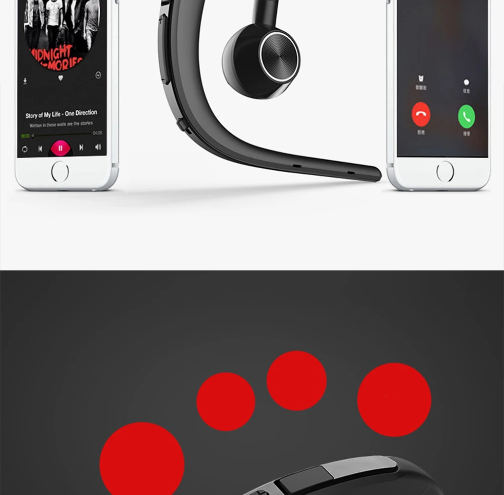 QH26 бизнес bluetooth наушники air беспроводные наушники одно ухо канал Спорт bluetooth наушники гарнитура с микрофоном