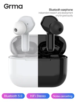

Grma Newest Air Pro 3 Earphone Bluetooth 5.0 3D HiFi Stereo Wireless Earbuds DSP earphones Noise Cancellation Sport Headset