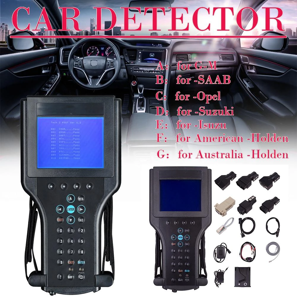 f/ür GM A un logiciel de mod/èle pour GM Tech2 Tech 2 II Tech2 Testeur de carte de diagnostic Tech-2 Flash 32 Mo GM//SAAB//OPEL//SUZUK//Holden//ISUZU