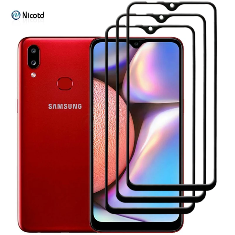 

9H Full Tempered Glass On The Samsung Galaxy A10S SM-A107F/DS SM-A107M/DS Safety Protective Glass For Samsung Galaxy A10s 6.2"