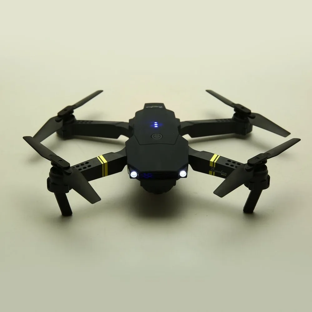 Для DJ-1 2,4 ГГц wifi FPV складной Радиоуправляемый Дрон 2.0MP широкоугольная камера удержание высоты Безголовый режим RC Дрон самолет с 2 батареями