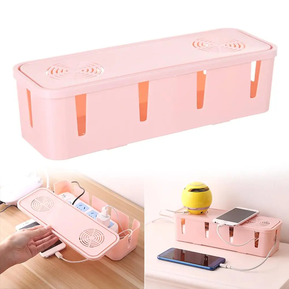Cable Storage Boxes Socket Safety Tidy Organizer Wire Management Container x1 Cable Storage Boxes Socket Safety Tidy Organizer Wire Management Container x1