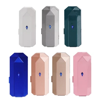 

EAS-Personal Wearable Air Purifier Necklace Portable Mini Air Freshner Negative Ion Generator for Adults Kids Ran Color
