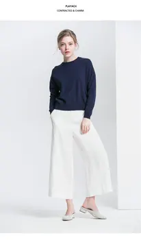 

Sweater Women 2019 Autumn Winter New Solid Color Base Sweater Long Sleeve O Neck Fashion Loose Harajuku Slim Sweater Female Tops