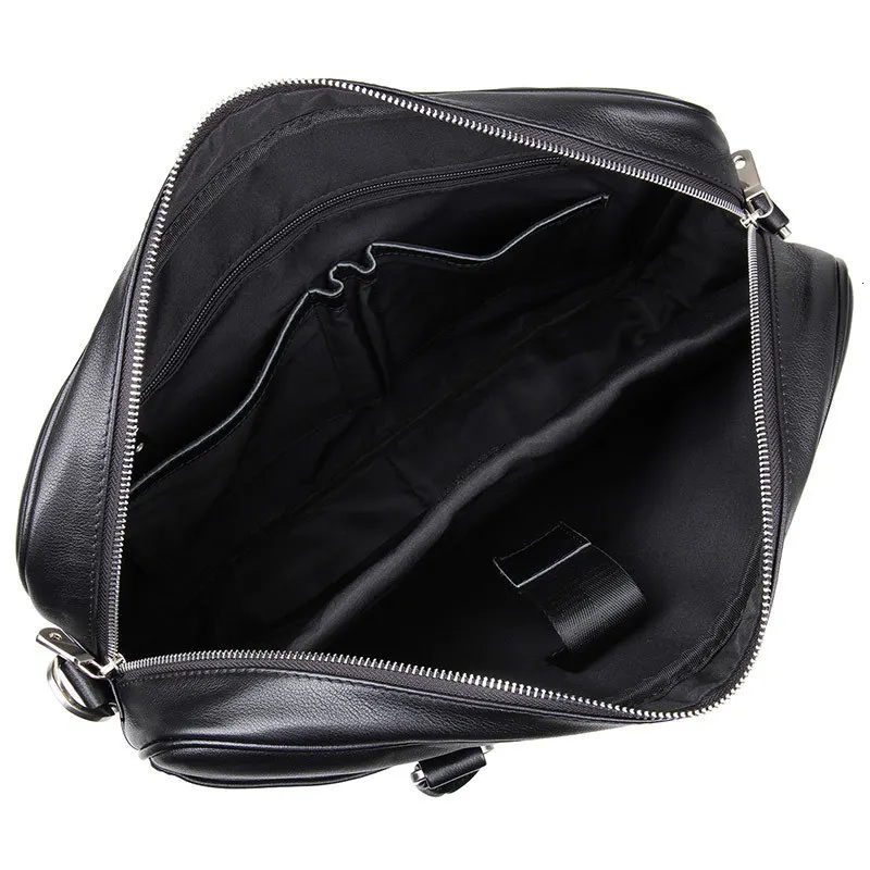Nesitu, черный, коричневый, натуральная кожа, офисный мужской портфель, сумки-мессенджеры, натуральная кожа, деловая дорожная сумка 14 дюймов