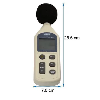 

Digital Display Sound Level Decibel Noise Meter Measure Pressure Monitor Tester