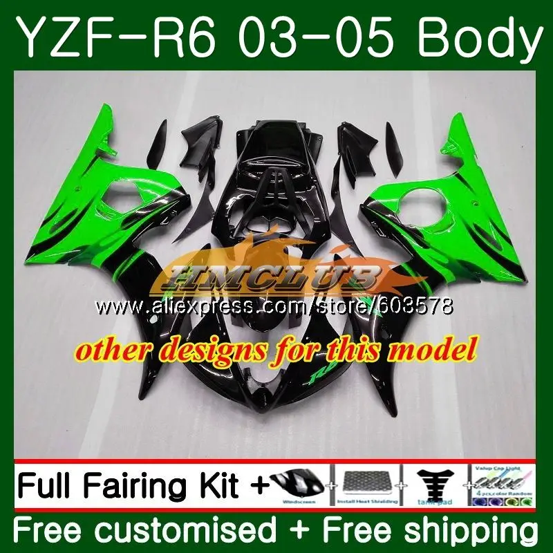Корпус для YAMAHA YZF600 YZF R6 YZF-R6 2003 2004 2005 Кузов 54CL. 5 YZF 600 R 6 YZF-600 YZFR6 03 04 05 Обтекатели завод