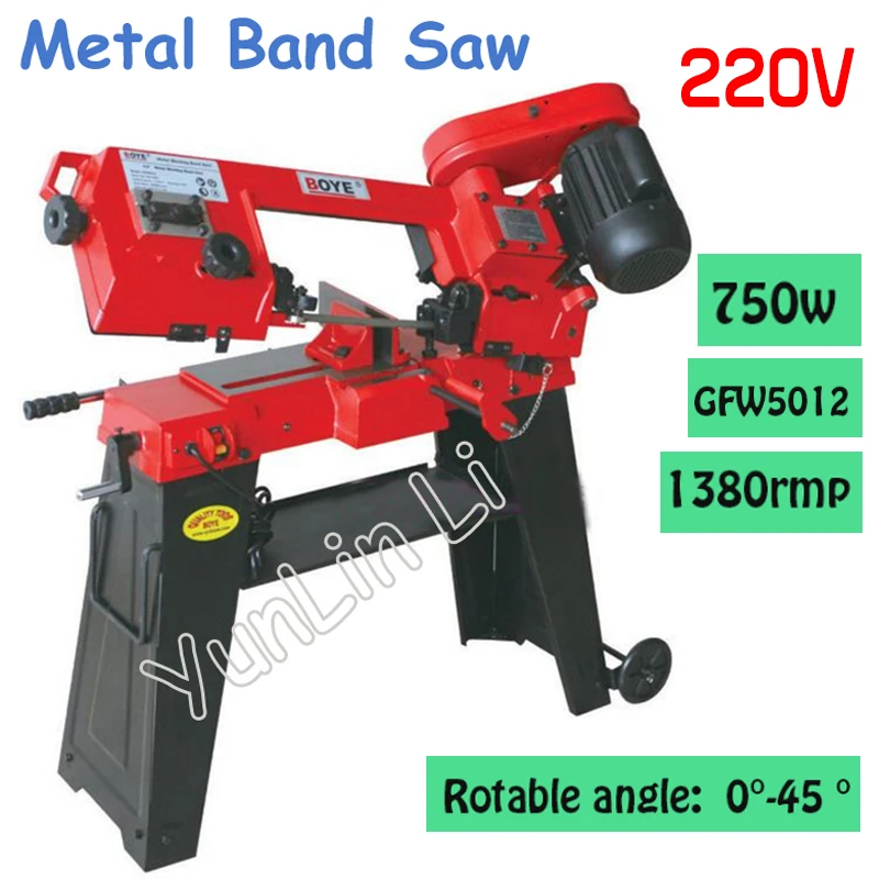 

Вертикальная ленточная пила для металла, режущая деревообрабатывающая пила, планшельная пила GFW5012