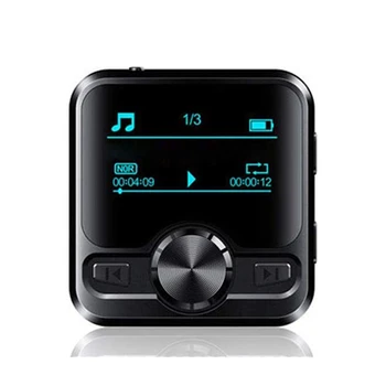 

MP3 Player Speakers M9 HiFi Sports Bluetooth Earphone Voice Recorder Hifi Music Recorder 1.2 Inch Display-32G