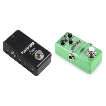 

1Pcs Lt-920 Guitar Tuner+ Effect Power Supply Us Plus & 1Pcs Ln-304 Guitar Effect Pedal Analog Chorus Effect Pedal