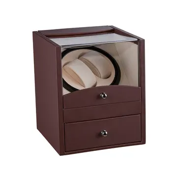 

2020 New High Class Motor Shaker Watch Winder Holder Display Automatic Mechanical Watch Winding Wood Box