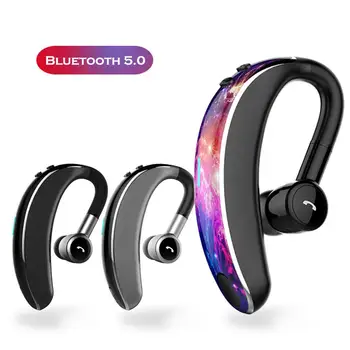 

Bluetooth 5.0 Headset Wireless Earphone Headphones with Mic 20 Hrs talk time handsfree driving sport for iPhone huawei xiaomi