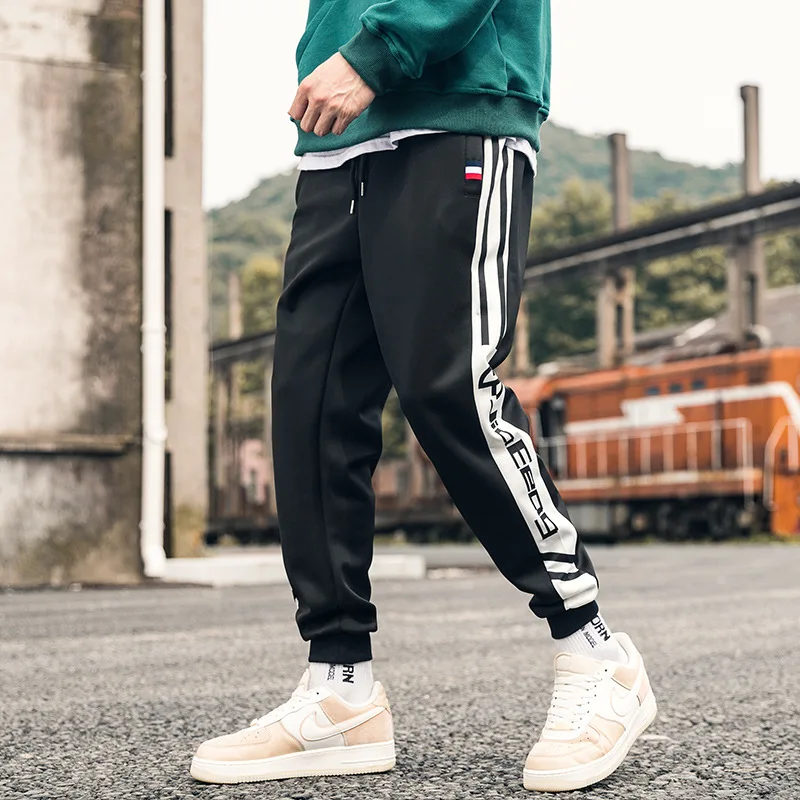 

2019 Autumn New Style BOY'S Skinny Pants Japanese-style Trend Athletic Pants Large Size Casual Pants A110-k189-p45