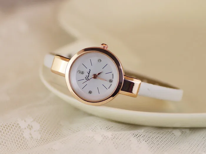 

Student Small Casual Fine Watch Strap Small Table Simple Retro Fashion Watch Korean-style Small Dial Japanese-style Cute Watch