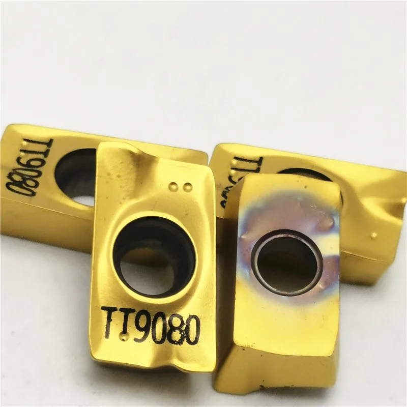 10PCS APMT1604 PDER TT9080 Carbide insert Milling tools Face milling turning tools Lathe cutter Tool turning insert