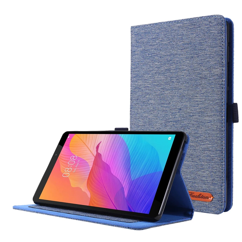 Чехол-книжка для планшета Huawei MatePad T8 Kobe2-L03 KOBe2-L09 8 0 дюйма с тканевым узором