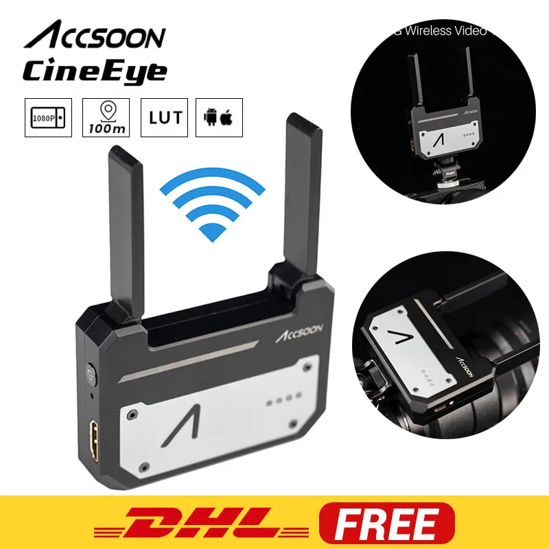 Accsoon CineEye 5G беспроводной видео передатчик мини HDMI устройство передачи для Andriod