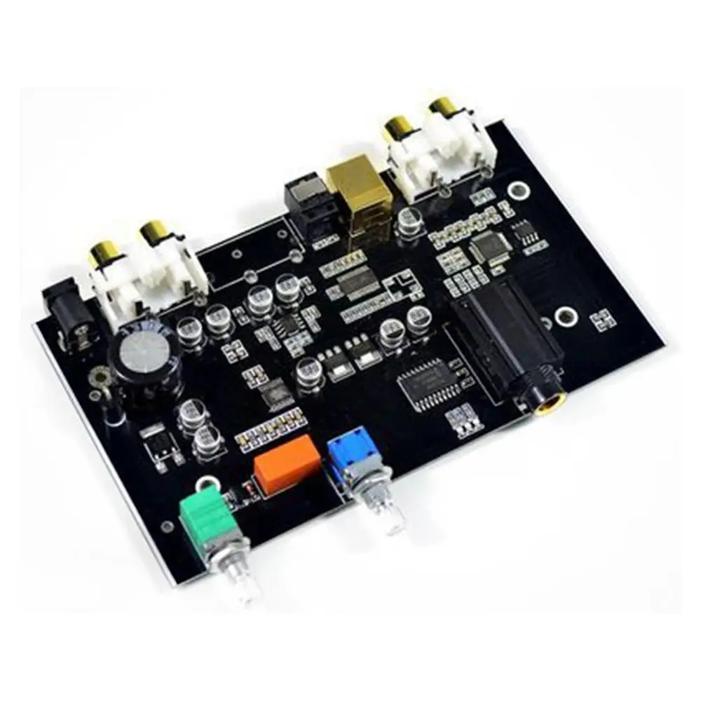 PCM5100 цифро аналоговый преобразователь USB волоконно оптическая плата RCA DAC