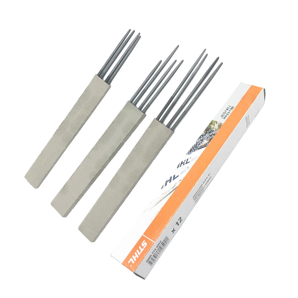 STIHL Chainsaw Sharpening Files Pack of 12pcs 200x 4.0mm 7/8 x 5/32