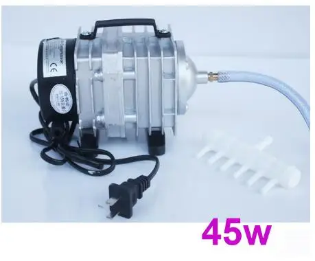 ACO-318 45W Портативный воздушный насос 220 V-240 V ACO318 35W 45W ACO-308, кислородный компрессор аквариума - Цвет: ACO-318 45W