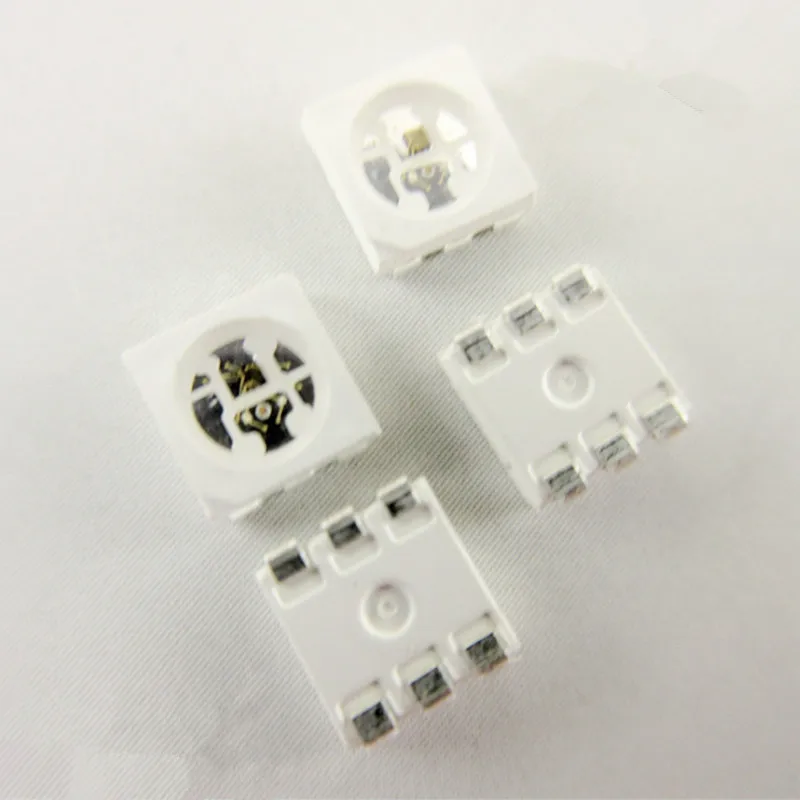 Новинка 1000 шт. SK6813 WS2813 светодиодный чип SMD 5050 RGB для ленточного дисплея DC5V индивидуально адресуемый возврат