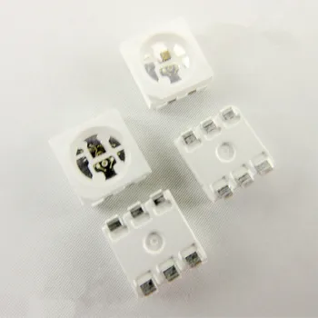 

New 1000pcs SK6813 WS2813 LED Chip SMD 5050 RGB For Strip Display Screen DC5V Individually Addressable resume from break-point