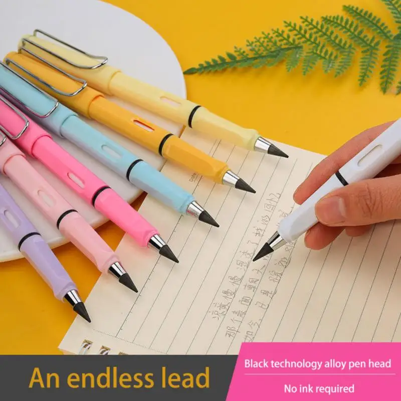 New Technology Unlimited Writing Eternal Pencil No Ink Pen Magic Pencils For Art Sketch Painting Tool Kids Novelty Gifts | Дом и сад