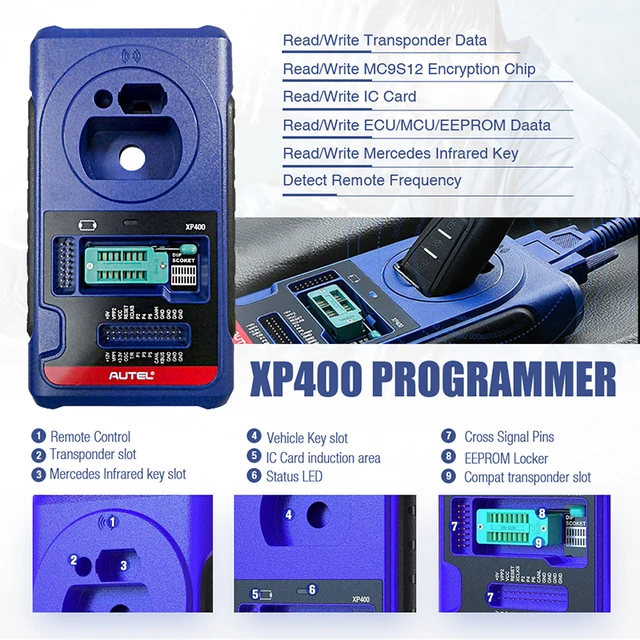 Autel IM608 MaxiIM 608 OBD2 Scanner OBDII Car Auto Diagnostic Tool OBD 2 All System Key Programming PK IM508 Key Programmer 5