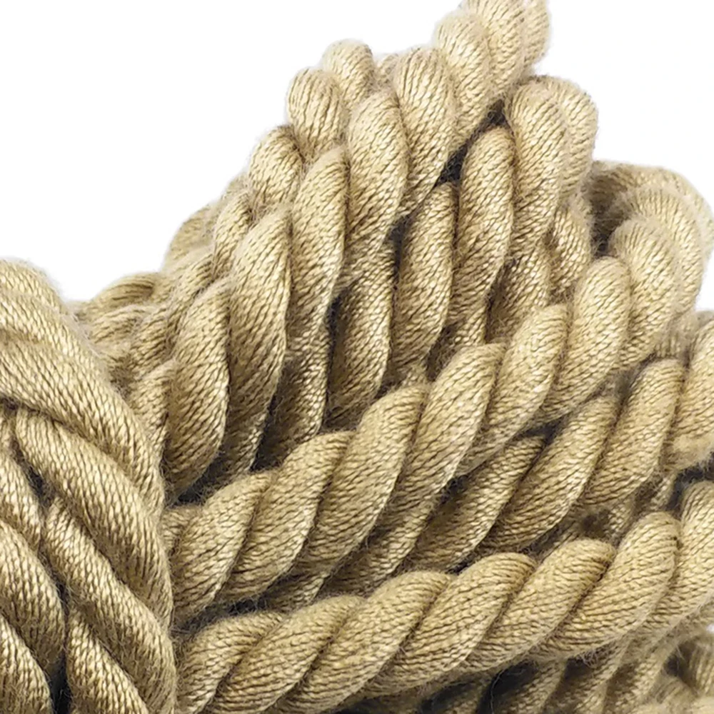 Schiavo SM Bondage Corda Flirtare 5m 10m Corda di cotone morbido Restraint Gioco di ruolo Fetish Gioco per adulti Giocattoli sessuali per C_voghion.com
