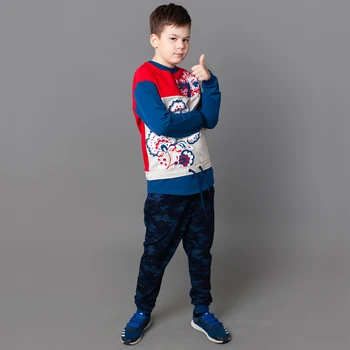 

Sports pants for boys, blue