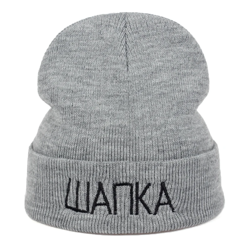 Новая шерстяная шапка с вышитыми буквами WANKA, модные Универсальные шапки с капюшоном для пары, осенняя и зимняя уличная теплая шапка для холодной погоды